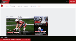 Desktop Screenshot of northstarfootballnews.com